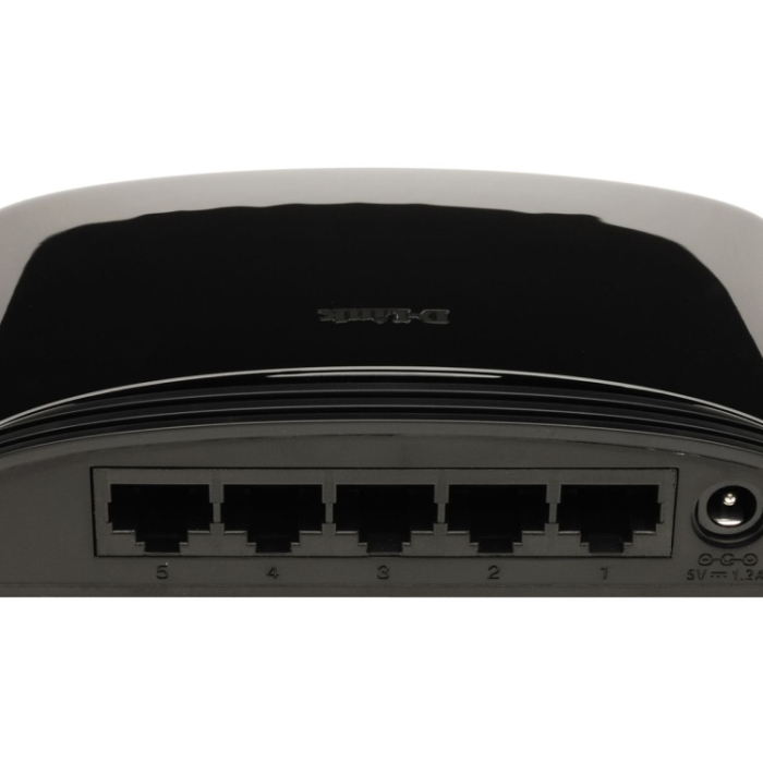 D-Link 5-Port 10/100Mbps Fast Ethernet Unmanaged Switch (тъмнейл - 1)