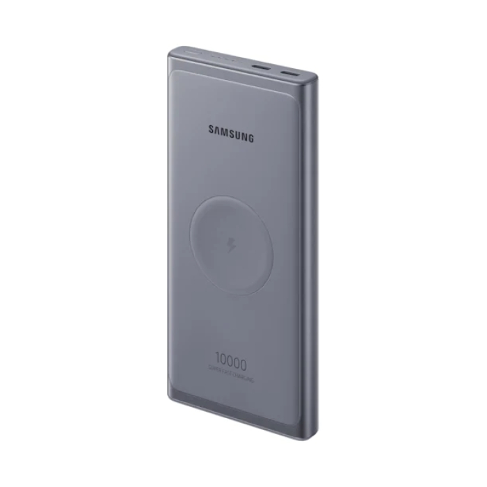 Samsung Wireless Power Bank, USB Type-C, Grey (тъмнейл - 1)