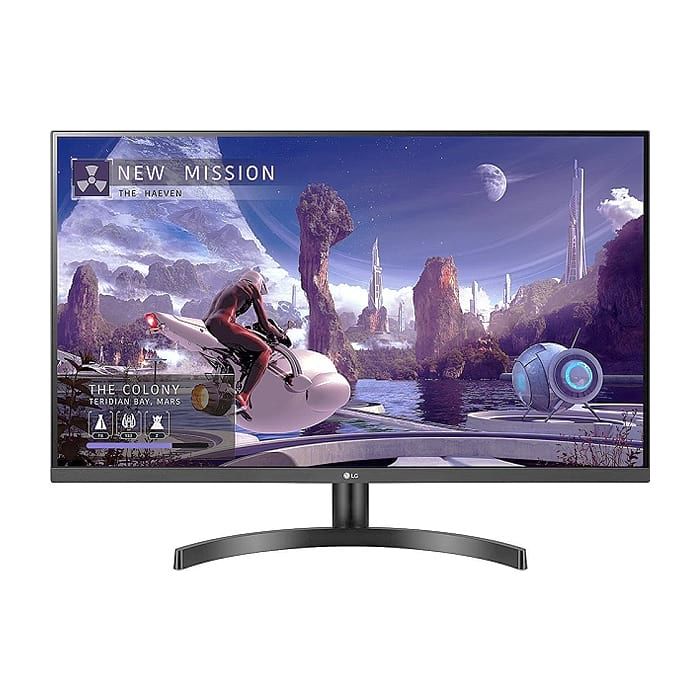 LG 32QN600P-B, 32" IPS AG, sRGB 99%, 5ms, 350 cd/m2, 1000:1, QHD (2560x1440, 75Hz, HDR 10, HDMI, DisplayPort, AMD FreeSync, Dynamic Action Sync, Color Calibrated, Tilt, Clockwise на супер цена