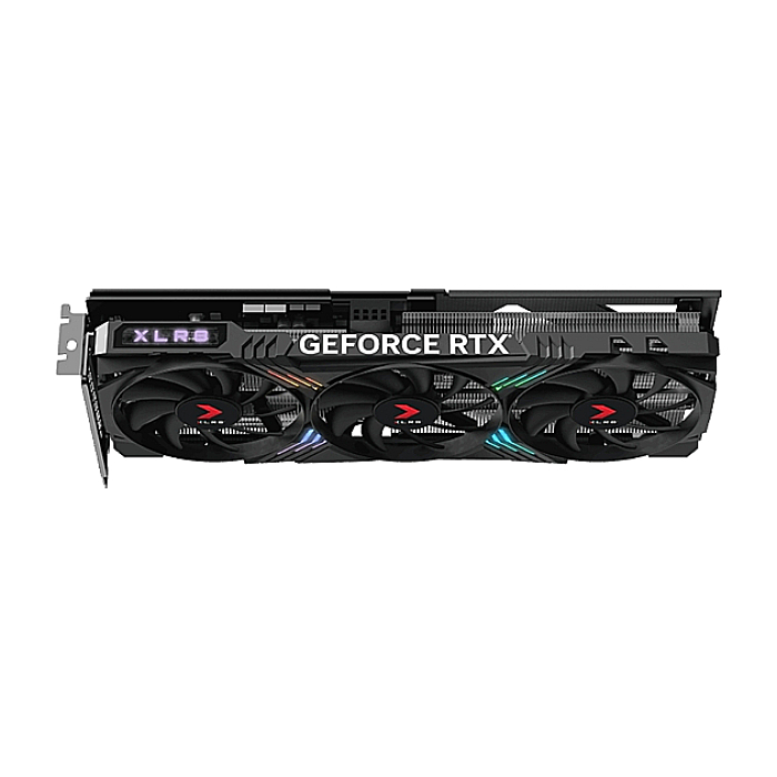 PNY GeForce RTX 4060 Ti 8GB GDDR6 XLR8 Gaming VERTO RGB Triple Fan (тъмнейл - 4)