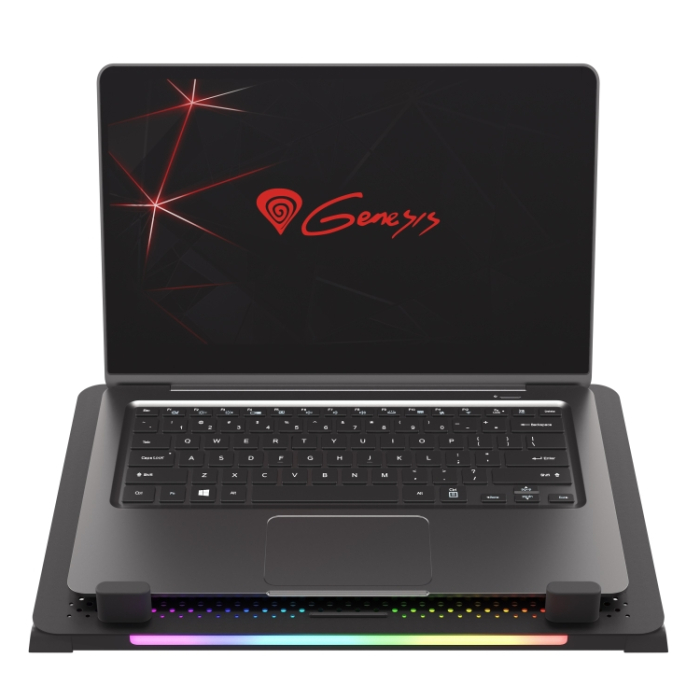 Genesis Laptop Cooling Pad Oxid 450 RGB 15.6" (тъмнейл - 1)