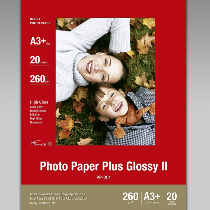 Canon Plus Glossy II PP-201, A3+, 20 sheets