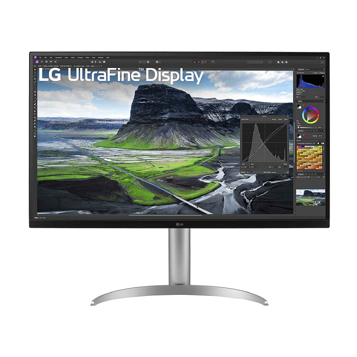 LG 32UQ85R-W, 31.5" UtraFine Nano IPS, DCI-P3 98%, 5ms, 400 cd/m2, 2000:1, 4K UHD (3840x2160), HDR 400, USB Type-C-PD 90W, USB, HDMI, DisplayPort, FreeSync, Speaker 5W x 2, Height Adjustable, Tilt, Auto Self Calibration, Silver на супер цена