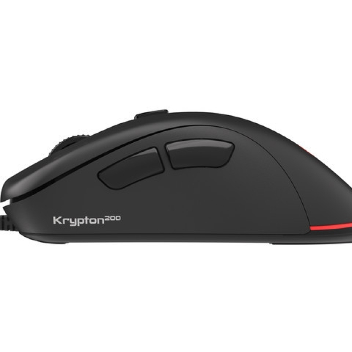 Genesis Gaming Mouse Krypton 200 Silent Optical 6400 DPI With Software Black (тъмнейл - 4)