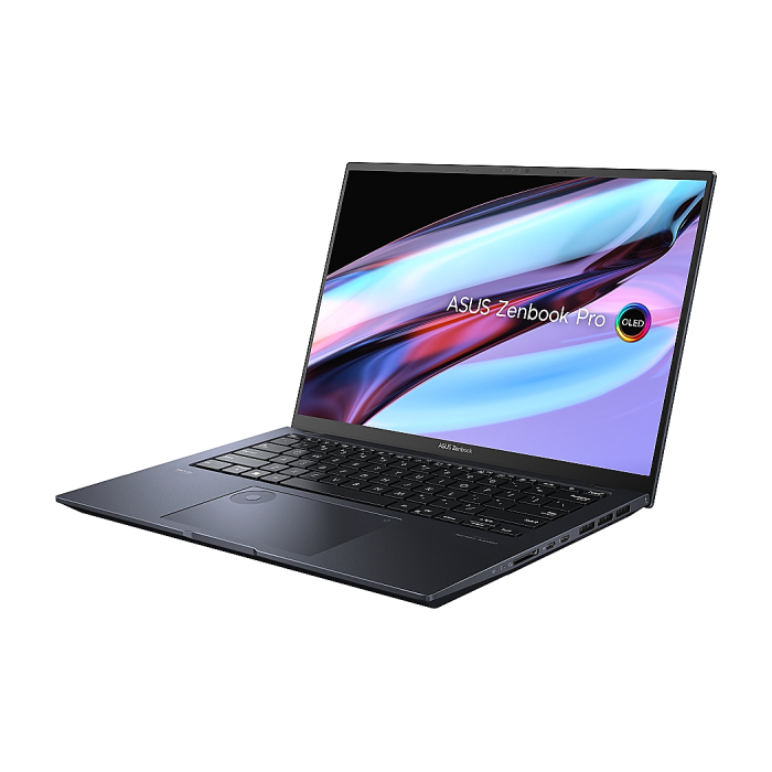 Asus Zenbook Pro OLED UX6404VV-OLED-P941X, INTEL I9-13900H, OLED 14.5" WQXGA+ (2880 x 1800) 16:10, 32GB LPDDR5(16ON BD),1TB SSD, RTX 4060 8GB GDDR6,DIALPAD,Windows 11 Pro, Bag, Tech Black (тъмнейл - 1)