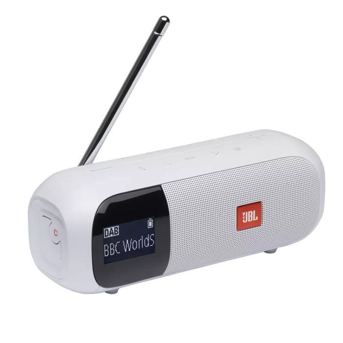 JBL Tuner 2 WHT portable radio with bluetooth (тъмнейл - 1)