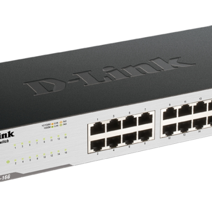 D-Link 16-Port Gigabit Easy Desktop Switch