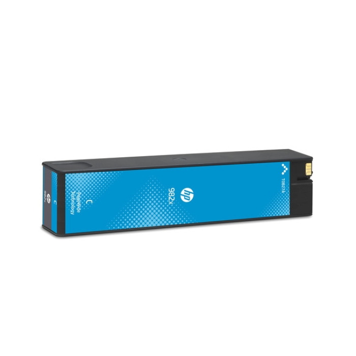 HP 982X High Yield Cyan Original PageWide Cartridge (тъмнейл - 1)