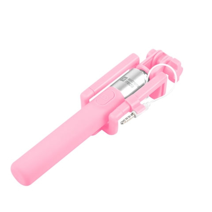 Natec Selfie Stick Extreme Media SF-20W Wired Pink (тъмнейл - 1)