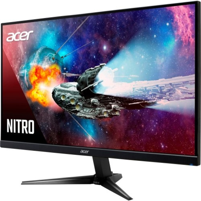 Acer Nitro QG241YM3bmiipx, 23.8" IPS, Anti-Glare, LED, ZeroFrame, FreeSync, 180Hz,1ms(VRB), 100M:1, 250nits, FHD (1920x1080), sRGB99%, DP, 2xHDMI, Audio out, Speaker 2Wx2, BlueLightShield Pro, Tilt, Black (тъмнейл - 2)