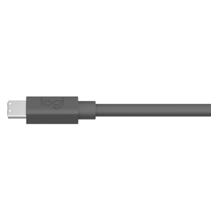 Кабел - Logitech MeetUp Mic Extension Cable 10m, Graphite (тъмнейл - 1)