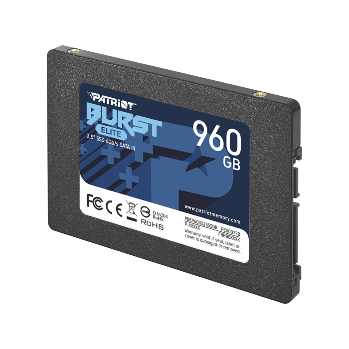 Patriot Burst Elite 960GB SATA3 2.5 (тъмнейл - 1)