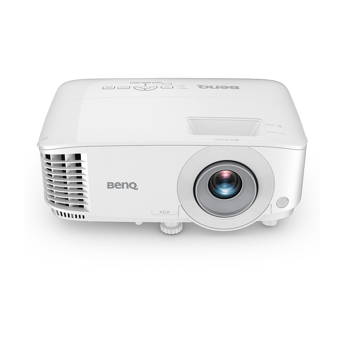 BenQ MX560, DLP, XGA (1024x768), 20000:1, 4000 ANSI Lumens, 1.1X, 3D, Auto Vertical Keystone, Anti-Dust Sensor, HDMI x2, VGA, VGA out, S-video, RCA, USB-A 5V/1.5A, Audio in/out, 10W Speaker, Lamp Life up to 15,000 hrs, Qcast ready, 2.3kg, White (тъмнейл - 1)