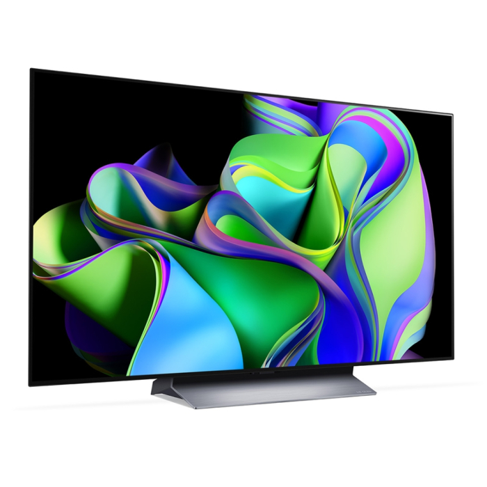 LG OLED48C31LA, 48" UHD OLED evo, 4K (3840 x 2160), DVB-C/T2/S2, Full Cinema Screen, Alpha 9 Processor, 120Hz, ThinQ AI, HDR10, VRR, NVIDIA G-SYNC, AMD FreeSync, Dolby Vision, Dolby Atmos, Wi-Fi, Bluetooth, HDMI, USB, Airplay 2, Multi View, Meteor Ti (тъмнейл - 2)