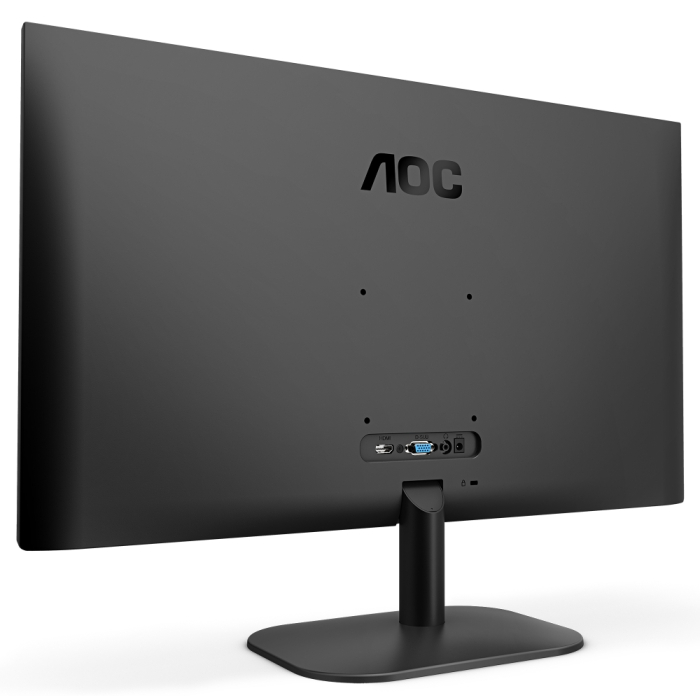 AOC 24B2XDA, 23.8" IPS WLED, 1920x1080@75Hz, 4ms GTG, 250cd/m2, 1000:1, DC20M:1, Adaptive Sync, FlickerFree, Low Blue Light, 2Wx2, Tilt, D-SUB, DVI, HDMI (тъмнейл - 3)