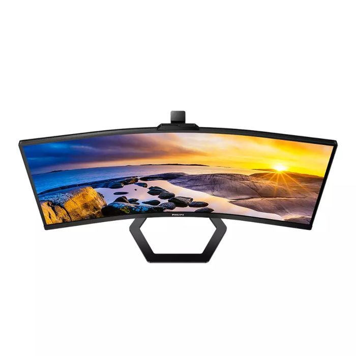 Philips 34E1C5600HE, 34" Curved 1500R VA WLED, 3440x1440@100Hz, 4ms GtG, 1ms MPRT, 300cd m/2, 3000:1, Mega Infinity DCR, Adaptive Sync, FlickerFree, Low Blue Light, 5Wx2, Tilt, Height Adjust, HDMI, DP, USB hub (тъмнейл - 3)