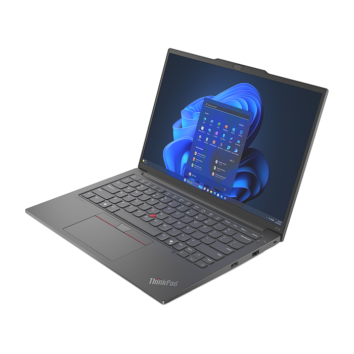 Lenovo ThinkPad E14 G6 AMD Ryzen 7 7735HS (up to 4.75GHz, 16MB L3), 16GB DDR5-4800, 512GB SSD, 14" WUXGA (1920x1200) IPS AG, AMD Radeon 680M Graphics, FHD&IR Cam, Backlit KB, WLAN, BT, 3 cell, FPR, DOS, 3Y Onsite (тъмнейл - 2)