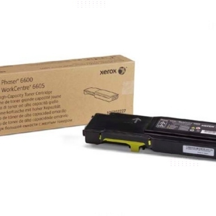 Xerox Phaser 6600/WorkCentre 6605 Yellow High Capacity Toner Cartridge, DMO на супер цена