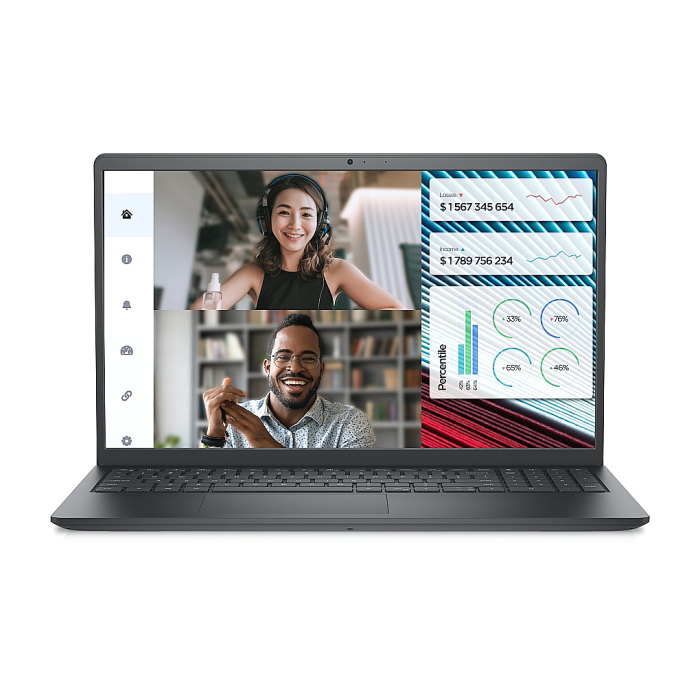 Dell Vostro 3520, Intel Core i3-1215U (10 MB Cache up to 4.40 GHz), 15.6" FHD (1920x1080) AG 120Hz WVA 250nits, 8GB, 1x8GB DDR4, 256GB PCIe M.2, UHD Graphics, HD Cam and Mic, 802.11ac, BG KB, Ubuntu, 3Y PS