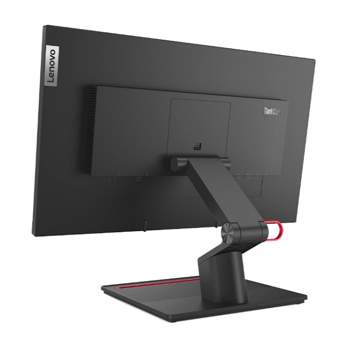 Lenovo ThinkVision T24t-20 23.8" Multi-touch, IPS, 1920x1080, AG, 16:9, 60Hz, 1000:1, 4ms, HDMI, DP, USB-C, Tilt, Height Adjust Stand, 3Y (тъмнейл - 4)