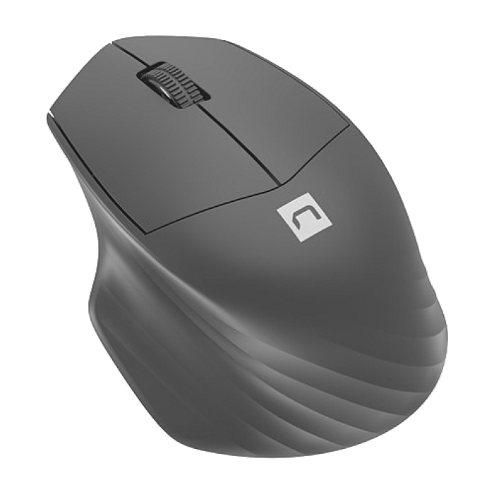 Natec Mouse Siskin Wireless 1600DPI 2.4GHz + Bluetooth 5.0 Optical Black (тъмнейл - 3)