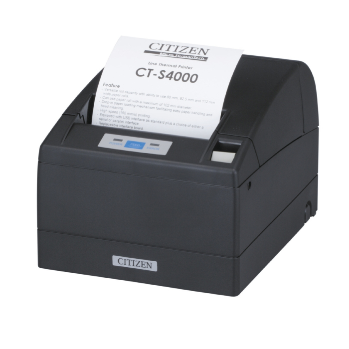 Citizen CT-S4000 Printer; Label version, Parallel + USB, Black на супер цена