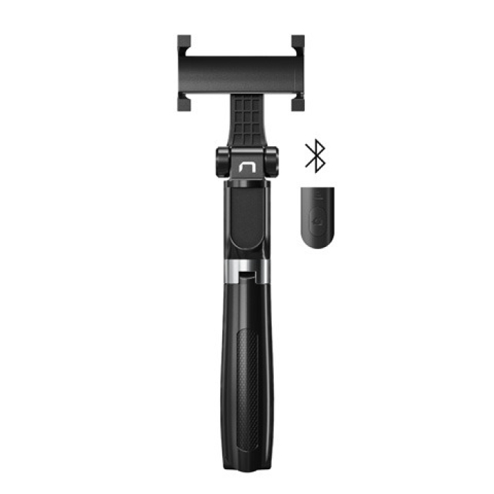 Natec Wireless Selfie Tripod Alvito BT 4.0 Black (тъмнейл - 2)