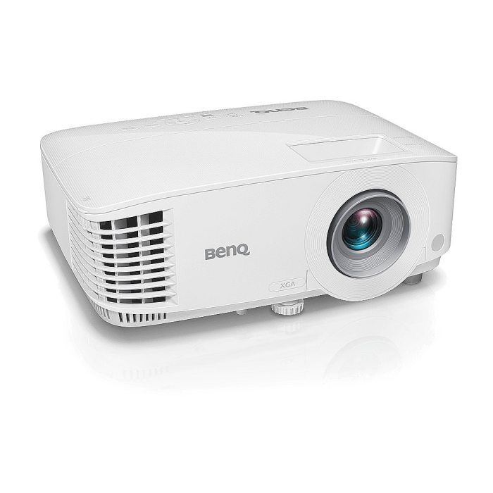 BenQ MX731, Network Business Projector, DLP, XGA (1024x768), 20 000:1, 4000 ANSI Lumens, Zoom 1.3x, VGA, HDMI x2, USB type A x2, Audio In/Out, Lan, VGA out, Speaker 10W, USB Reader for PC-Less Presentations, Corner Fit, 2D Keystone, 2.5kg, White (тъмнейл - 3)