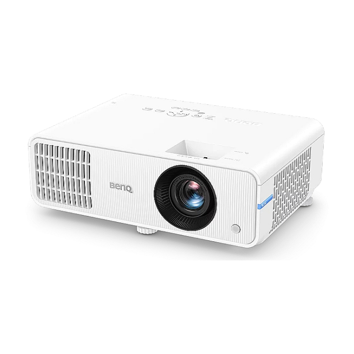 BenQ LH550 DLP, FHD 1080P, 2600 ANSI lumens 1.1X, HDMIx2, USB-A, SmartEco; T/R: 1.49-1.64, Contrast Ratio (FOFO) 15,000:1, Display Color 30-bit (1.07 billion colors) Light Source LED, Audio out x1, 10W speaker, Light Source Life ECO 30000 hrs, White (тъмнейл - 1)