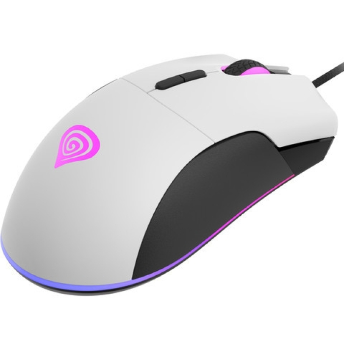 Genesis Gaming Mouse Krypton 290 6400 DPI RGB Backlit With Software White (тъмнейл - 1)