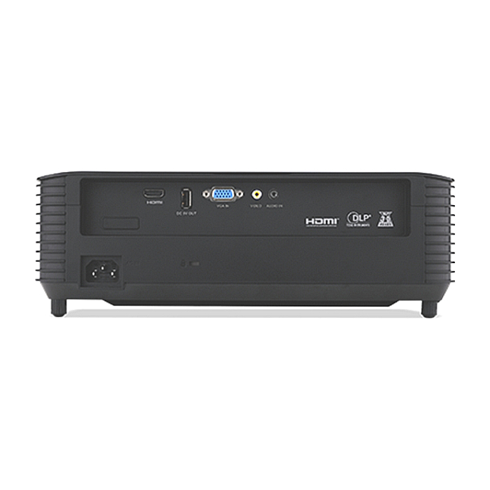 Acer Projector X1128H, DLP, SVGA (800x600), 4800Lm, 20 000:1, 3D ready, 40 degree Auto keystone, ACpower on, HDMI, VGA, RCA, USB(Type A, 5V/1.5A), Audio in, 1x3W, 2.7kg, Black + Acer Nitro Gaming Mouse Retail Pack (тъмнейл - 3)