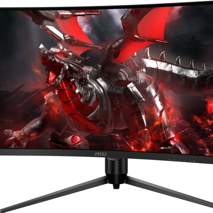 MSI G271CQP E2, 27", 170Hz, 1ms, 2560x1440 (WQHD) 250 NITS , 1000R, VA, 3000:1, 2x HDMI, 1x DP, PIP and PBP, VESA, HDMI CEC, Console Mode, Less Blue Light Pro, Frameless, TILT, HEIGHT Adj. 90mm, 9S6-3CC34H-030 (тъмнейл - 2)