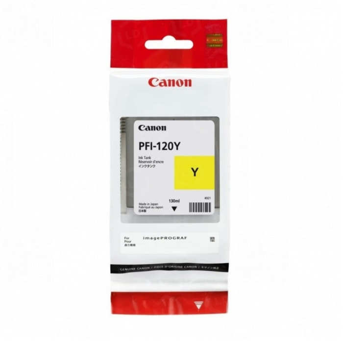 Canon Pigment Ink Tank PFI-120, Yellow на супер цена