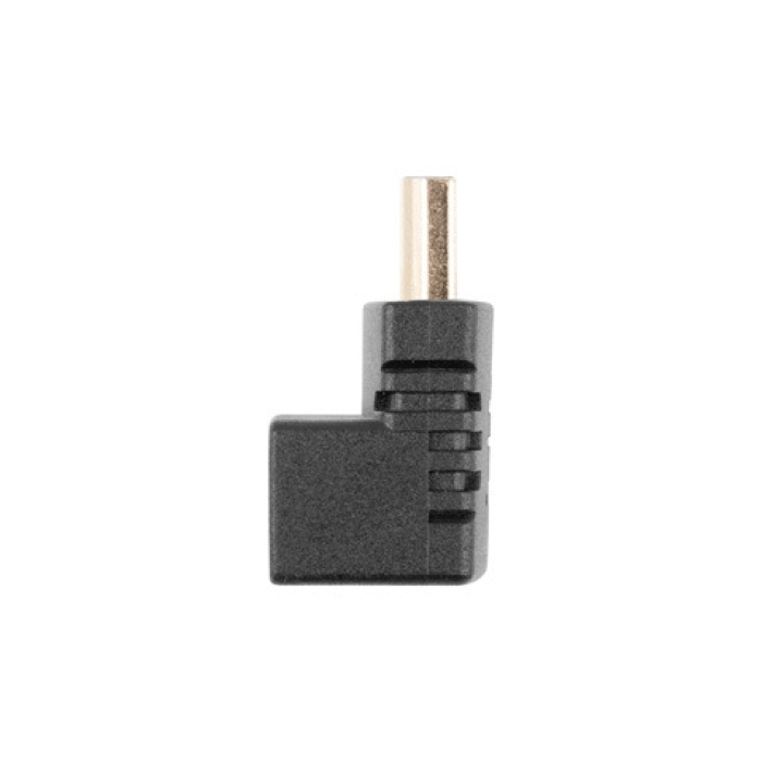 Lanberg Adater HDMI(M)->HDMI(F) Adater Angled Down Black (тъмнейл - 2)