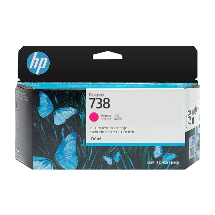 HP 738 300-ml Magenta DesignJet Ink Cartridge на супер цена