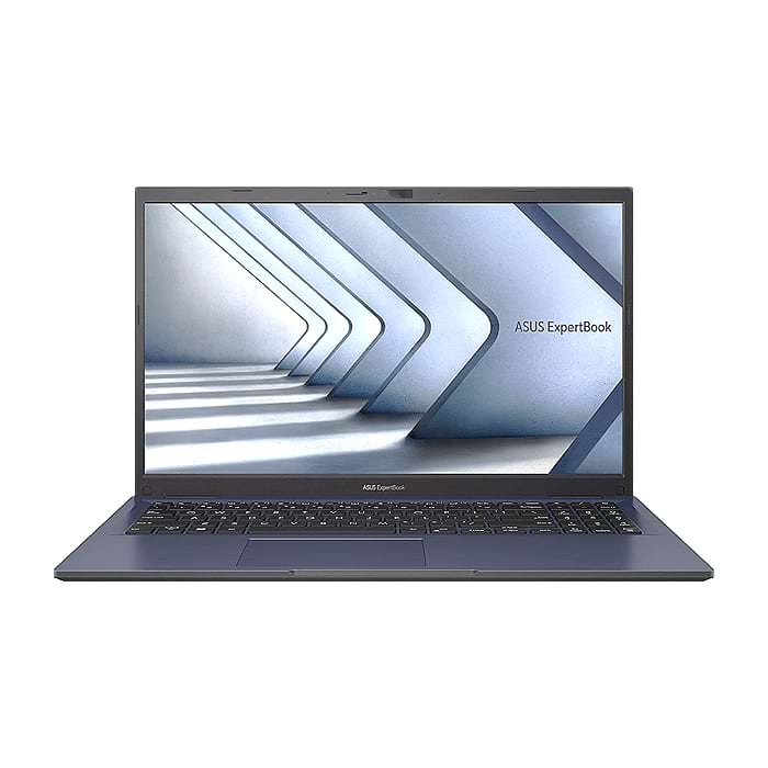 Asus ExpertBook B1 B1502CVA-BQ2365, Intel Core I5-1335U, 15.6" FHD IPS(1920x1080), Intel Iris Xe Graphics, 16GB DDR4 on BD. (1 slot free), 512GB M.2 NVMe,VGA,HDMI,RJ45,NO OS, Black