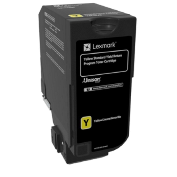 Lexmark 74C2SY0 CS720, CS/CX725 Yellow Return Programme 7K Toner Cartridge на супер цена