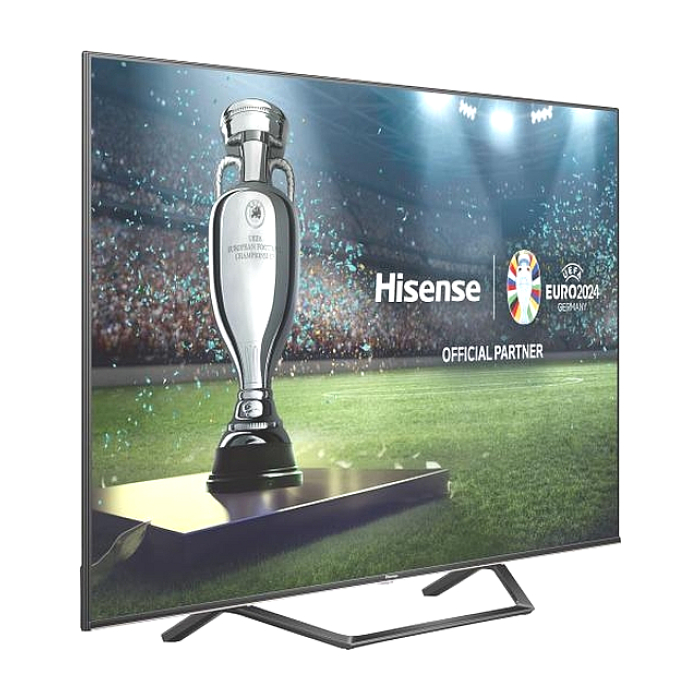 Hisense 55" A7NQ, 4K Ultra HD 3840x2160, QLED, FALD, Quantum Dot, HDR 10+, HLG, Dolby Vision, Dolby Atmos, Smart TV, Light sensor, WiFi 5GHz, WiFi Direct, BT, Anyview Cast, 3xHDMI, 2xUSB, LAN, CI+, DVB-T2/C/S2, Black на супер цена