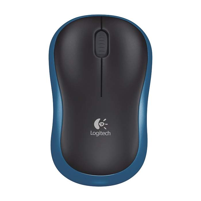 Logitech Wireless Mouse M185 Blue на супер цена