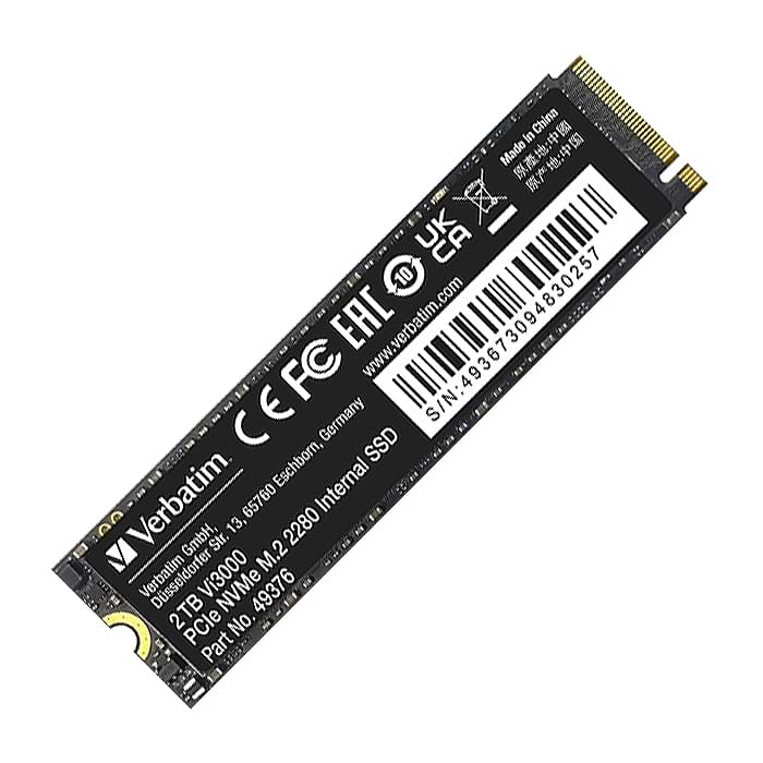 Verbatim Vi3000 Internal PCIe NVMe M.2 SSD 2TB на супер цена