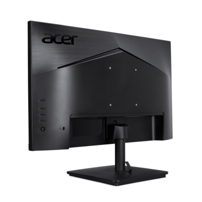 Acer Vero V247YEbmipxv, 23.8" IPS LED ZeroFrame, FreeSync, FHD (1920x1080), 100Hz, 100M:1, 4ms (GTG), 250nits, VGA, HDMI, DisplayPort, 2x2W Speakers, Flicker-Less, BlueLightShield, Audio in/out, TCO, Tilt, Vesa, Black (тъмнейл - 4)