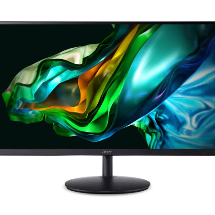 Acer SH272Ebmihux 27", IPS, LED, ZeroFrame, FHD 1920x1080, 100Hz, FreeSync, AG, 1ms (VRB), Ultra-thin, 100M:1, 250 cd/m2, 2xHDMI, 1xVGA, 1xUSB Type -C (65W), Speakers 1Wx2, Audio out, VESA, Tilt, Swivel 360',Heght Adj. Flicker-Less, Black