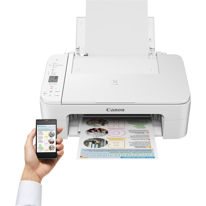 Canon PIXMA TS3351 All-In-One, White (тъмнейл - 3)