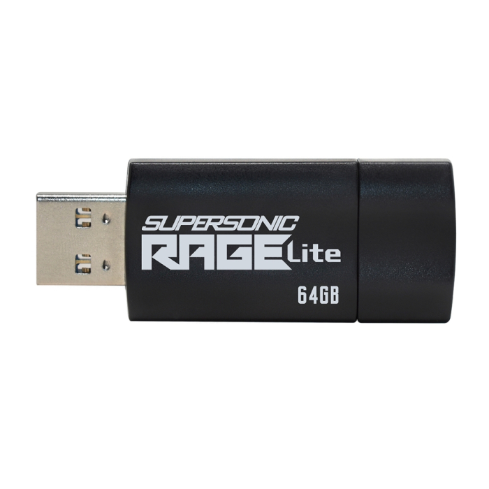 Patriot Supersonic Rage LITE USB 3.2 Generation 1 64GB (тъмнейл - 1)