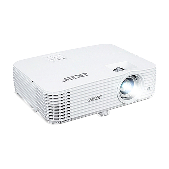 Acer Projector X1629HK, DLP, WUXGA (1920x1200), 4800 ANSI Lm, 10000:1, 3D, Auto Keystone, 24/7 operation, Low input lag, AC power on, 2xHDMI/MHL, no VGA, RCA, RS232, DC Out (5V/1.5A), Audio in/out, 1x10W, 2.9kg, White + Acer T82-W01MW 82.5" (тъмнейл - 3)