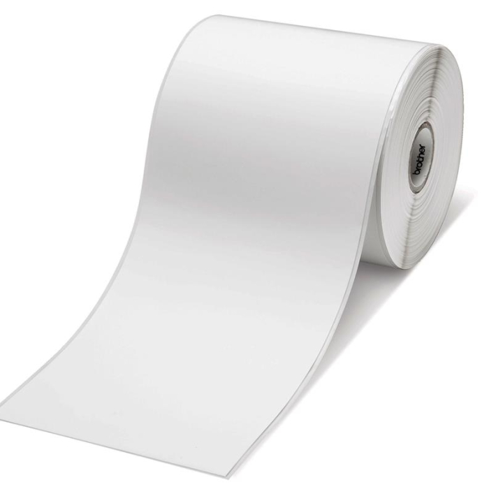 Brother RD-S07E5 White Paper Label Roll, Continuous 58mm x 86m на супер цена