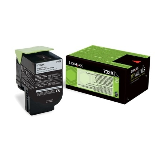 Lexmark 70C20K0 CS/CX310, 410, 510 Black Return Programme 1K Toner Cartridge на супер цена