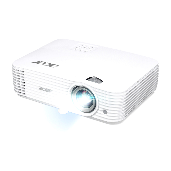 Acer Projector P1557Ki DLP, FHD (1920x1080), 4800 ANSI LUMENS, 10000:1, 2xHDMI 3D, Wireless dongle included, Audio in/out, USB type A (5V/1A), RS-232, Bluelight Shield, LumiSense, Built-in 10W Speaker, 2.9kg, White (тъмнейл - 2)