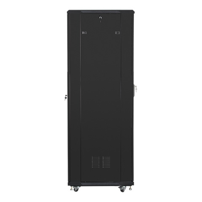 Lanberg rack cabinet 19" free-standing 42U / 600x800 self-assembly flat pack, black (тъмнейл - 4)