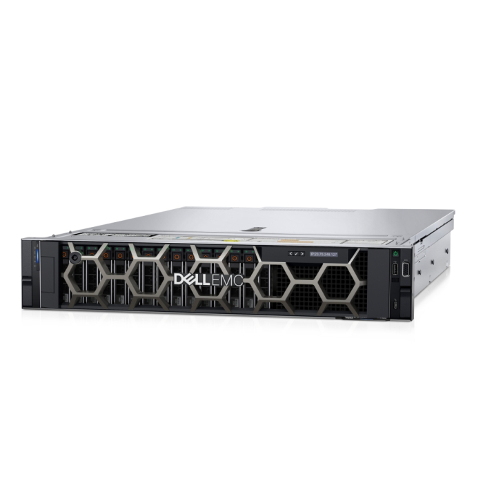 Dell PowerEdge R550, Chassis 8 x 3.5", Intel Xeon Silver 4309Y, 16GB, 1x480GB SSD SATA Read Intensive, Rails, Bezel, No NIC, Front PERC H755 Front Load, iDRAC9 Enterprise 15G, Dual Power Supply Redundant 800W, 3Y Basic Onsite